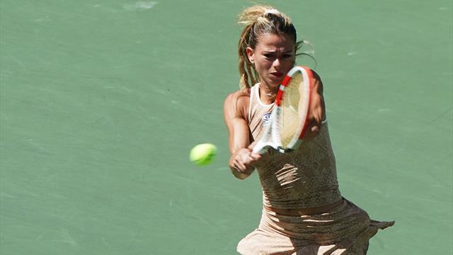 Camila Giorgi si arrende a Elise Mertens: l'azzurra eliminata ai quarti di finale
