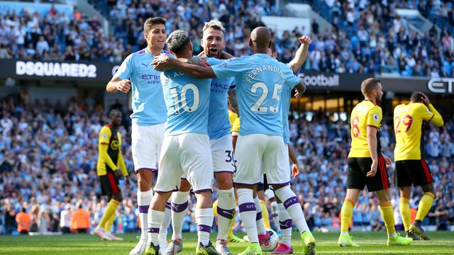 Manchester City historiske med fem mål på 17 minutter