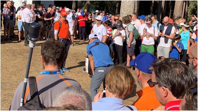 Hovland leverte tross «mareritt-flight»: – Det var mer ekstremsport enn golf