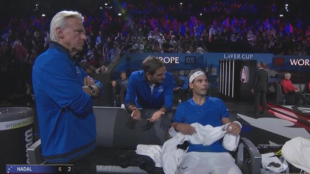 Laver Cup 2019: El esperado cambio de papeles con Federer haciendo de entrenador de Nadal Laver Cup 2019: El esperado cambio de papeles con Federer haciendo de entrenador de Nadal