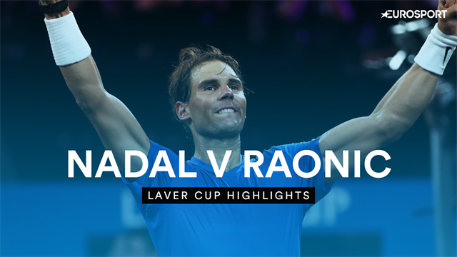 Highlights: Nadal outlasts Raonic Highlights: Nadal outlasts Raonic