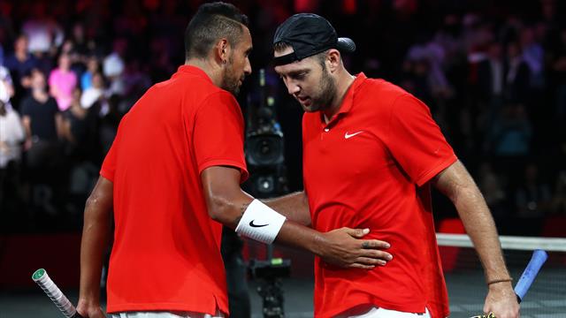 Laver Cup 2019, Nadal/Tsitsipas-Kyrgios/Sock: Resto del Mundo sigue creyendo (4-6, 6-3 y 6-10) Laver Cup 2019, Nadal/Tsitsipas-Kyrgios/Sock: Resto del Mundo sigue creyendo (4-6, 6-3 y 6-10)