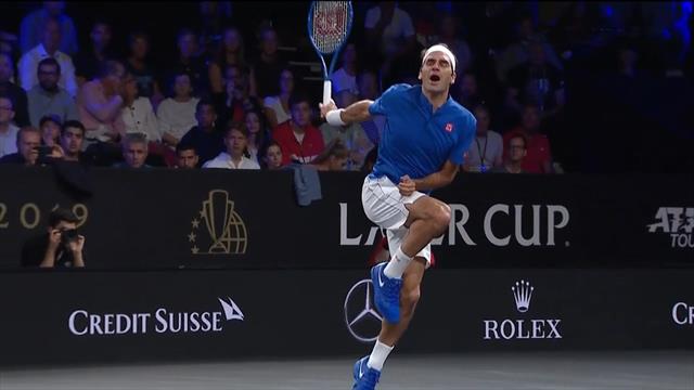 Voll auf die Zwölf! Sock serviert König Federer in die Kronjuwelen Voll auf die Zwölf! Sock serviert König Federer in die Kronjuwelen
