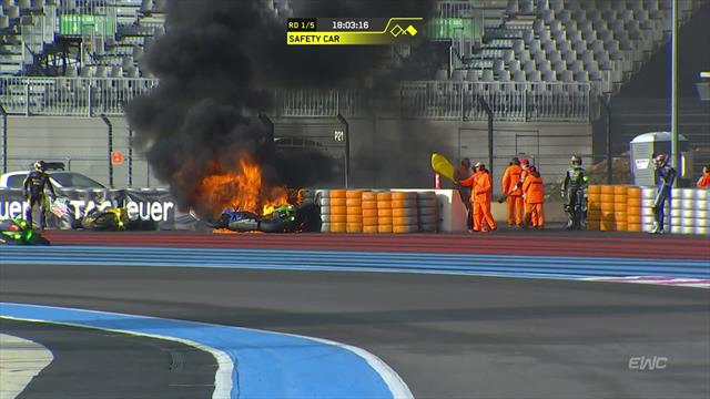 Bol d'Or 2019: ¡La Yamaha de Loris Baz sale ardiendo! Bol d'Or 2019: ¡La Yamaha de Loris Baz sale ardiendo!