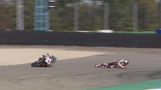 Bridewell and Iddon suffer big crashes during Race 1 Bridewell and Iddon suffer big crashes during Race 1