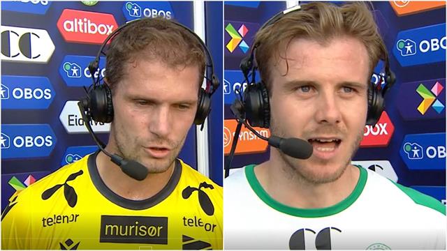 Ropte på hands etter omdiskutert scoring: – Den toucher borti hånda Ropte på hands etter omdiskutert scoring: – Den toucher borti hånda