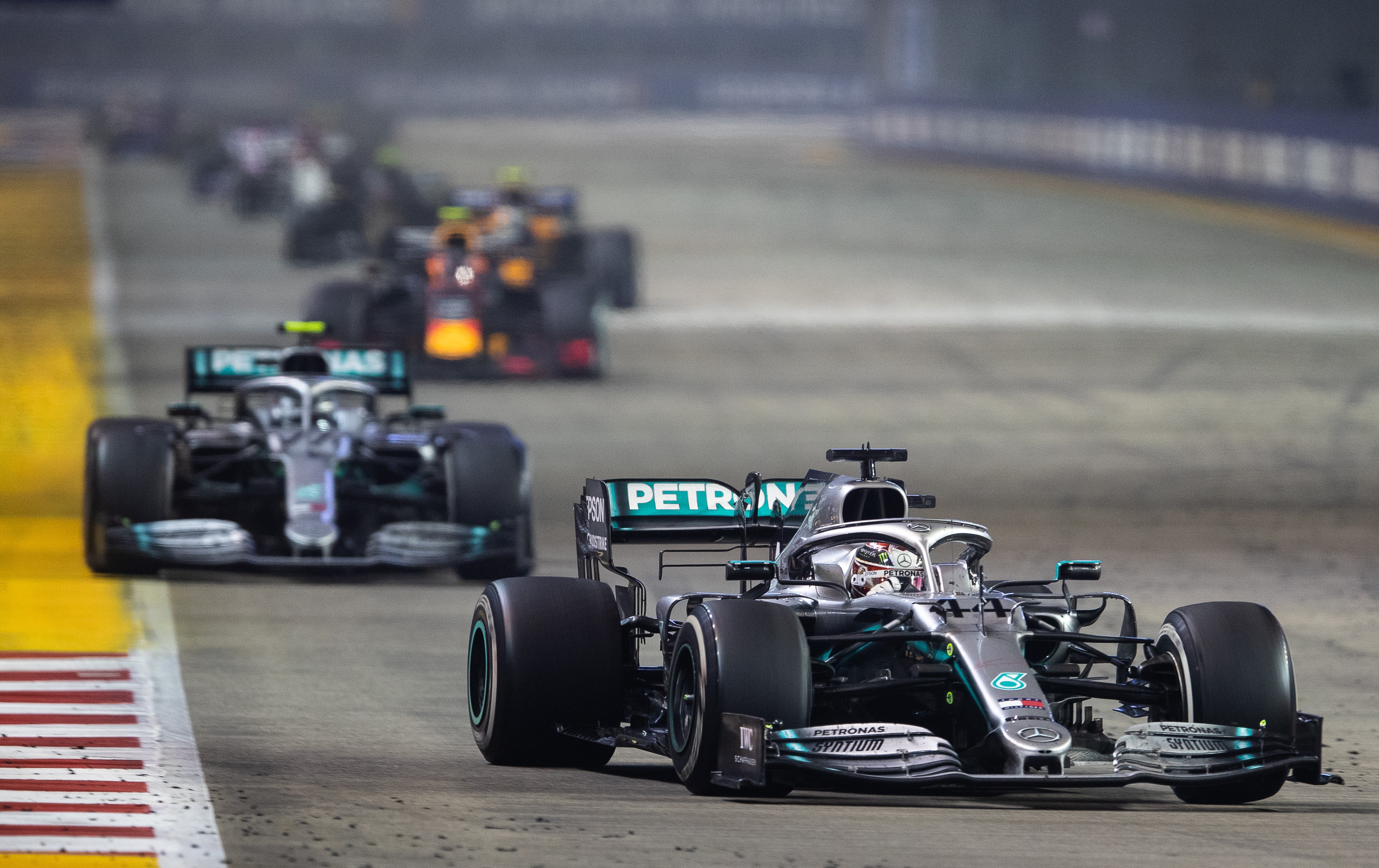 Lewis Hamilton (Mercedes) au Grand Prix de Singapour 2019