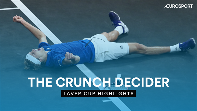 Highlights: Zverev beats Raonic to win Laver Cup for Europe Highlights: Zverev beats Raonic to win Laver Cup for Europe