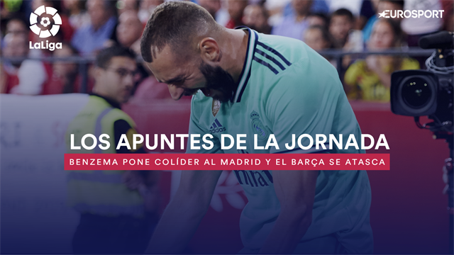 Los apuntes de la jornada 5: El Madrid hacia arriba con Benzema y el Barça se atasca Los apuntes de la jornada 5: El Madrid hacia arriba con Benzema y el Barça se atasca