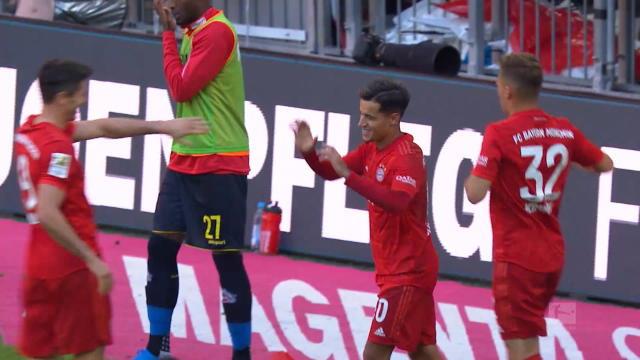 5e j. - Coutinho inscrit son premier but sous les couleurs bavaroises 5e j. - Coutinho inscrit son premier but sous les couleurs bavaroises