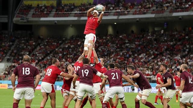 Galles-Georgia 43-14: i campioni del 6 Nazioni dominano senza problemi