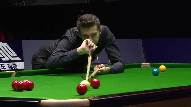 Mark Selby takes control of Lu Ning encounter with century break Mark Selby takes control of Lu Ning encounter with century break