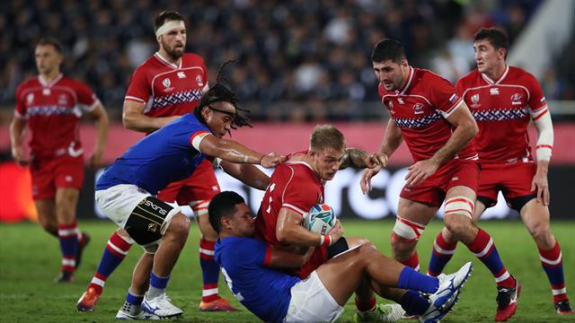 Russia-Samoa 9-34: ripresa devastante degli oceanici