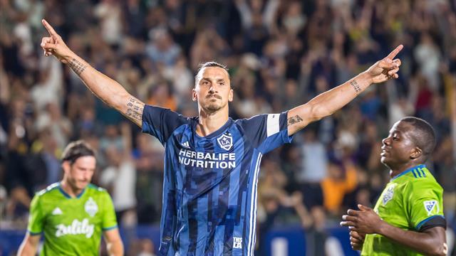 Avec un but et une passe décisive, Ibrahimovic envoie le Galaxy en playoffs