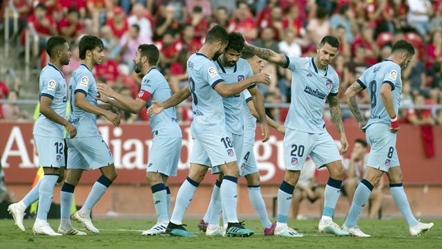 Diego Costa-João Félix, l'Atletico torna a vincere: 2-0 al Maiorca, espulso Morata