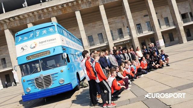 50 Jahre "Jugend trainiert für Olympia" - Sportstars feiern beim Jubiläum 50 Jahre "Jugend trainiert für Olympia" - Sportstars feiern beim Jubiläum