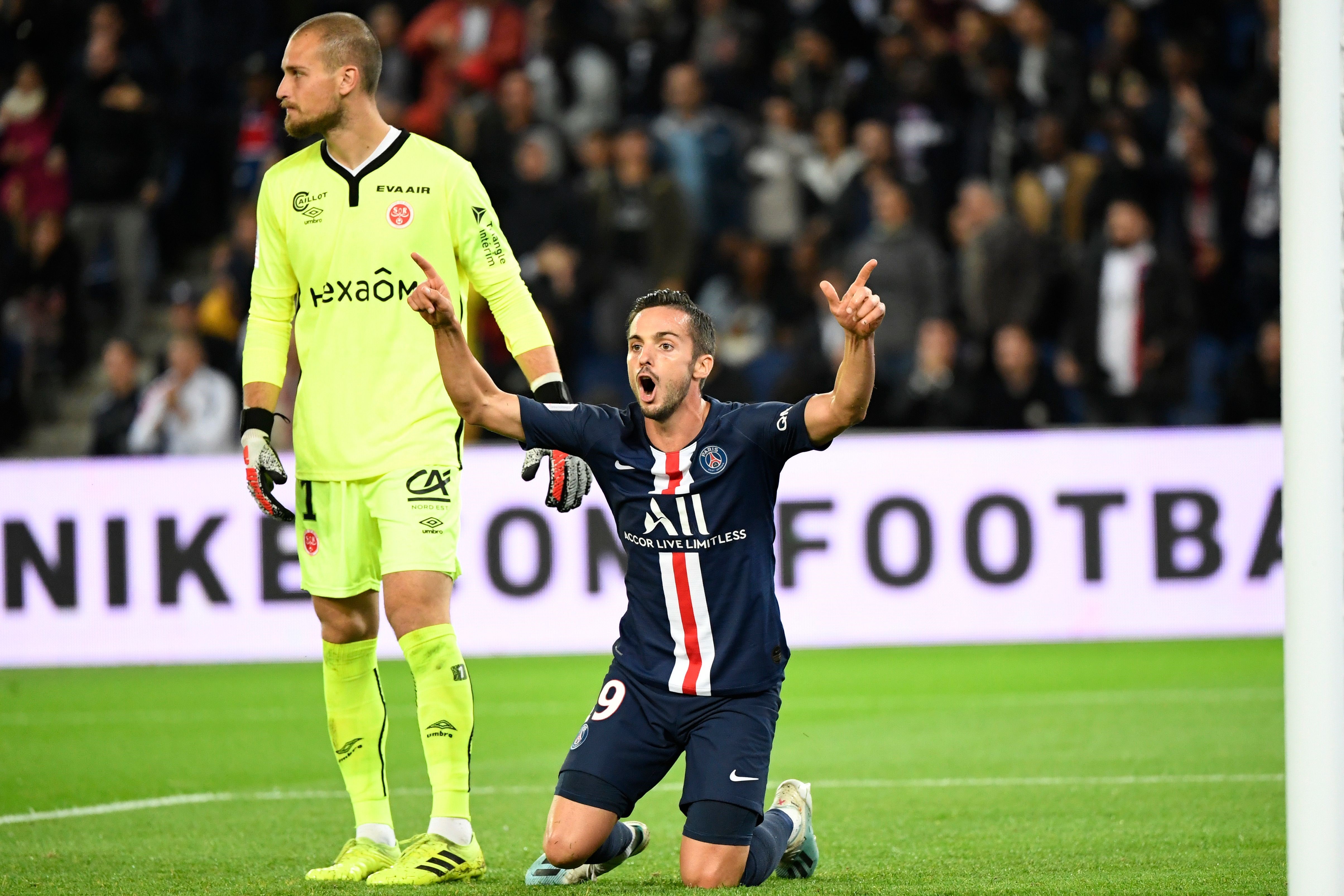 Pablo Sarabia, PSG - Reims