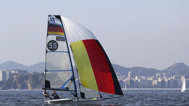 Deutsche Segler gewinnen zwei Medaillen im Olympiarevier