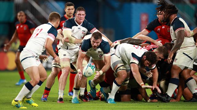 L'Inghilterra travolge gli USA 45-7: c'è anche il rosso a Quill