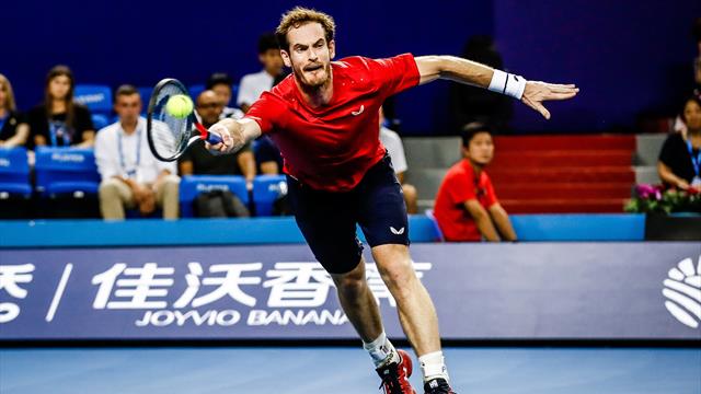 Des progrès mais un petit trou d'air : Murray a fini par flancher face à de Minaur Des progrès mais un petit trou d'air : Murray a fini par flancher face à de Minaur