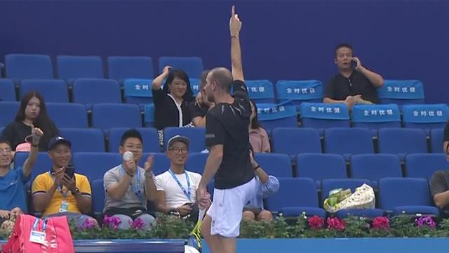 Après une course folle, Mannarino a médusé Dzumhur sur ce passing venu de nulle part Après une course folle, Mannarino a médusé Dzumhur sur ce passing venu de nulle part