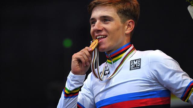 Remco Evenepoel reta a la historia en Yorkshire... ¿puede ganar el Mundial? Remco Evenepoel reta a la historia en Yorkshire... ¿puede ganar el Mundial?