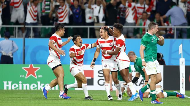 Japan shock Ireland in World Cup upset