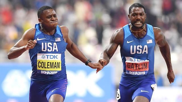 Mondialele de Atletism | Coleman a câștigat proba de 100 metri, cu a 6-a performanță din istorie
