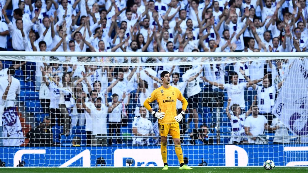 Image result for Courtois primed for another goalkeeping duel after facing Bernabeu boos