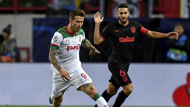 En directo, Atlético de Madrid-Lokomotiv (21:00)