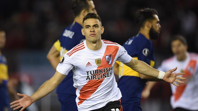 Lezione di calcio del River Plate, il Boca senza De Rossi crolla 2-0 nella semifinale d'andata