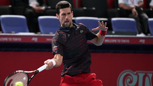 Un set maîtrisé, puis un autre pour se tester : Djoko a assuré contre un adversaire valeureux Un set maîtrisé, puis un autre pour se tester : Djoko a assuré contre un adversaire valeureux