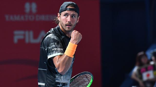 Conquérant et surpuissant à l'échange, Pouille a marché sur Nishioka Conquérant et surpuissant à l'échange, Pouille a marché sur Nishioka