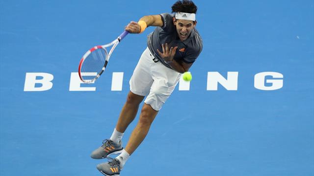 Aucune balle de break concédée et deux sets maîtrisés : les temps forts du succès de Thiem en 8es