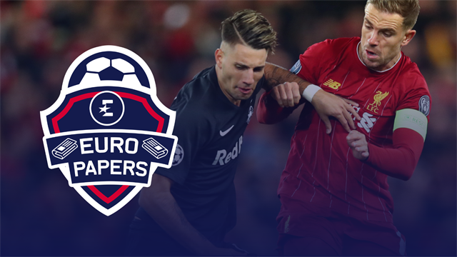 Euro Papers: Liverpool join Arsenal in race to sign 18-year-old Salzburg midfielder Euro Papers: Liverpool join Arsenal in race to sign 18-year-old Salzburg midfielder