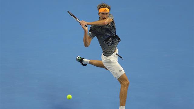 Dans le duel de la Next Gen, Zverev n'a pas fait de détail