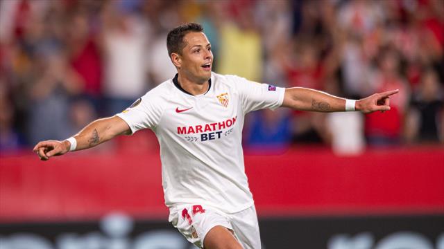 Europa League, Sevilla-APOEL: Chicharito marca el camino (1-0)