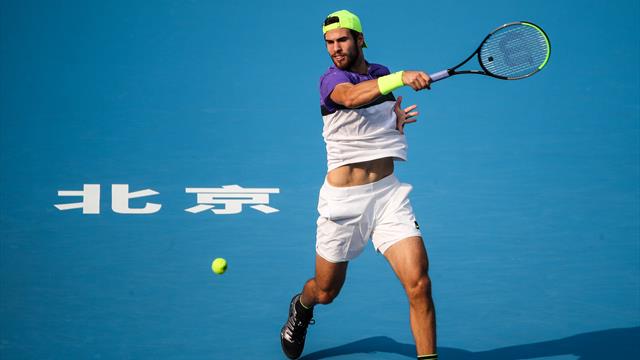 Khachanov a fini par faire craquer Fognini