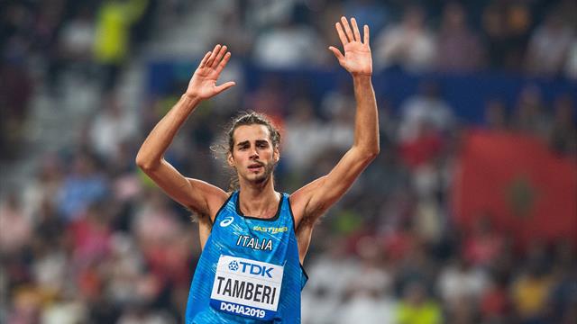 Tamberi è solo ottavo nella finale mondiale di salto in alto: l'azzurro si ferma a 2.27