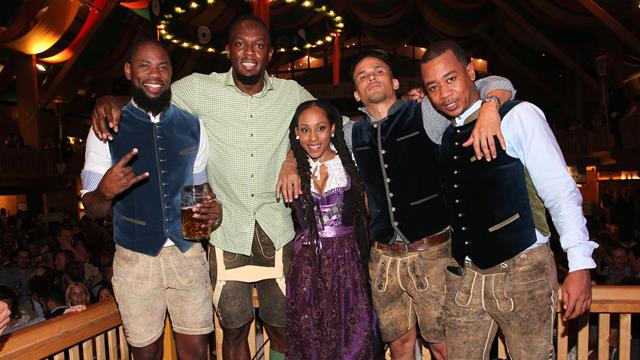 "We are the champions": Bolt sorgt für Stimmung in Wiesn-Festzelt