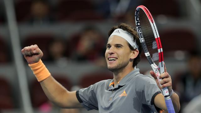 Malmené, Thiem s'est arraché et a eu le dernier mot au terme d'une sacrée baston Malmené, Thiem s'est arraché et a eu le dernier mot au terme d'une sacrée baston