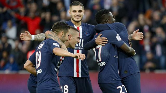 PSG – Angers 4-0: Primul gol acasă înscris de Icardi, un nou meci excelent făcut de Gueye