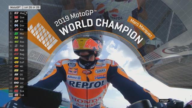 GP Thailand | Marc Marquez wint GP en is wereldkampioen GP Thailand | Marc Marquez wint GP en is wereldkampioen