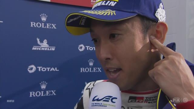 Nakajima : "On a réussi à garder la voiture en un morceau" Nakajima : "On a réussi à garder la voiture en un morceau"