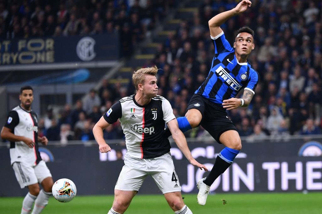 de Ligt, Lautaro - Inter-Juventus - Serie A 2019/2020 - Getty Images