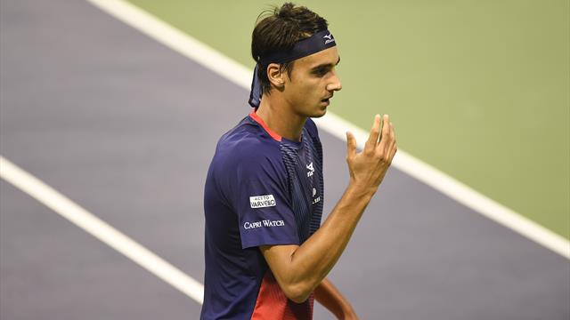 Lorenzo Sonego combatte, ma poi cede in tre set a Monfils