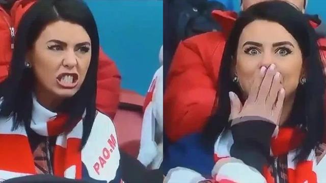 El momento 'tierra trágame' de la mujer de un futbolista al ver que estaba siendo grabada