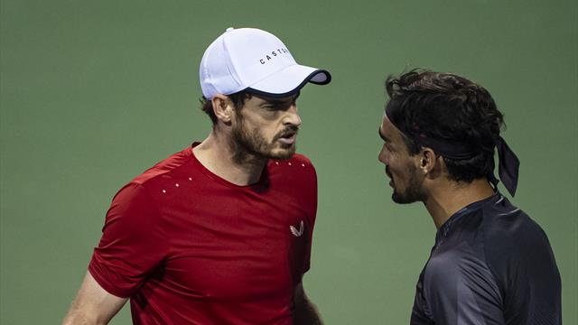 "Ferme-la" : le ton est monté entre Murray et Fognini "Ferme-la" : le ton est monté entre Murray et Fognini