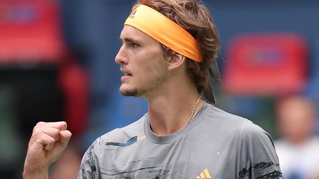"Ein bisschen schwindelig": Zverev nervenstark ins Achtelfinale