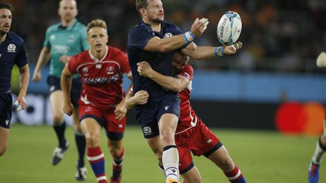 61-0. Escocia arrolla a Rusia, que abandona Japón sin una sola victoria